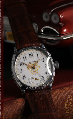 ウォルサムのアンティーク腕時計 輝く星と5つの半月 【1900年頃】-W1517-7