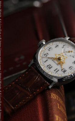 ウォルサムのアンティーク腕時計 輝く星と5つの半月 【1900年頃】-W1517-8