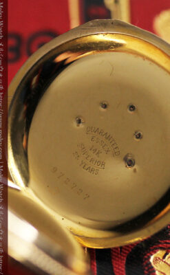 エルジン アンティーク懐中時計 5つのダイヤモンドを束ねる 【1900年頃】-P2300-18