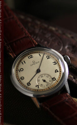 オメガ カジュアルでレトロなアンティーク腕時計 【1940年製】-W1522-1