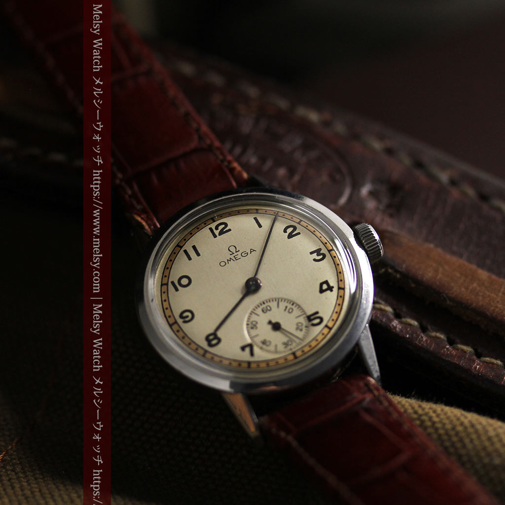 オメガ カジュアルでレトロなアンティーク腕時計 【1940年製】