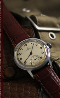 オメガ カジュアルでレトロなアンティーク腕時計 【1940年製】-W1522-11