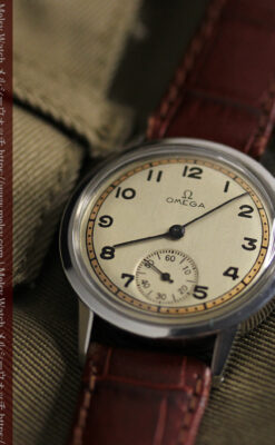 オメガ カジュアルでレトロなアンティーク腕時計 【1940年製】-W1522-13