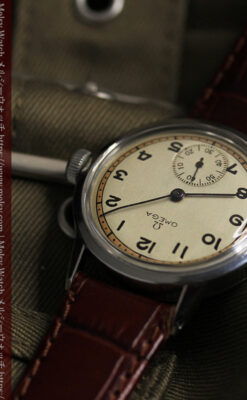 オメガ カジュアルでレトロなアンティーク腕時計 【1940年製】-W1522-14