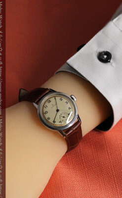 オメガ カジュアルでレトロなアンティーク腕時計 【1940年製】-W1522-18