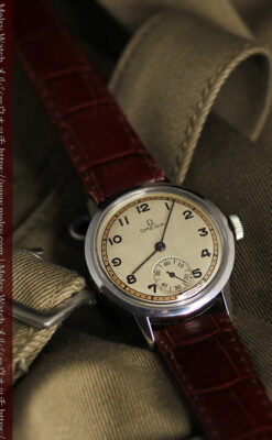 オメガ カジュアルでレトロなアンティーク腕時計 【1940年製】-W1522-3