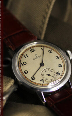 オメガ カジュアルでレトロなアンティーク腕時計 【1940年製】-W1522-4