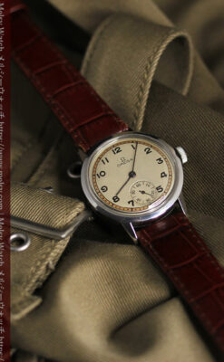 オメガ カジュアルでレトロなアンティーク腕時計 【1940年製】-W1522-5