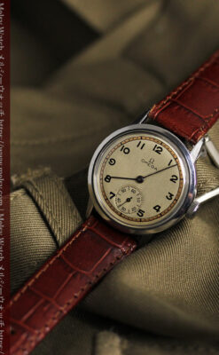 オメガ カジュアルでレトロなアンティーク腕時計 【1940年製】-W1522-6