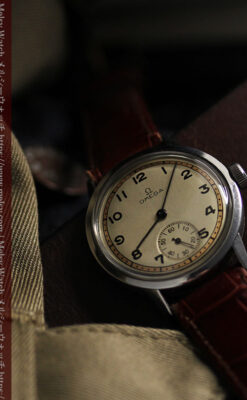 オメガ カジュアルでレトロなアンティーク腕時計 【1940年製】-W1522-7