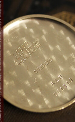 ベンソン レトロな美しさに魅入る9金無垢アンティーク腕時計 【1950年頃】-W1523-15