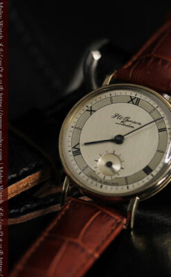 美品 JW.Benson金無垢ヴィンテージ時計 1950年代 SMITHS製 HB-0050| J.W.ベンソン (benson) 9金無垢 手巻き 1950年代製造