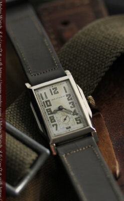 趣きある寂びの美しさ ウォルサムのアンティーク腕時計 【1930年頃】-W1531-1