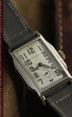 趣きある寂びの美しさ ウォルサムのアンティーク腕時計 【1930年頃】-W1531-10