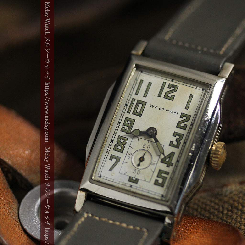 趣きある寂びの美しさ ウォルサムのアンティーク腕時計 【1930年頃】