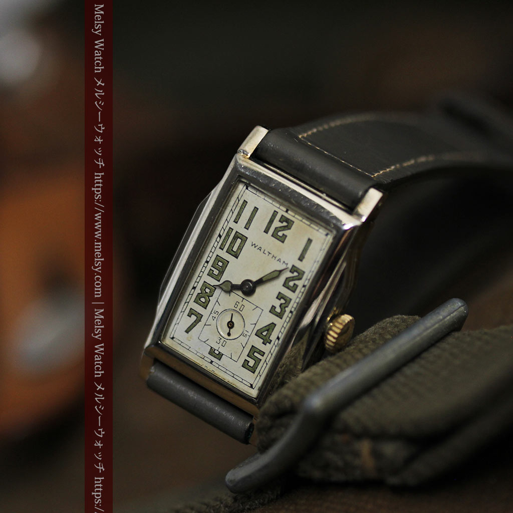 趣きある寂びの美しさ ウォルサムのアンティーク腕時計 【1930年頃】