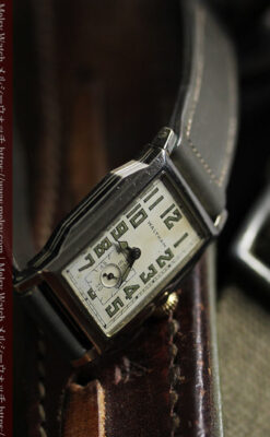 趣きある寂びの美しさ ウォルサムのアンティーク腕時計 【1930年頃】-W1531-17