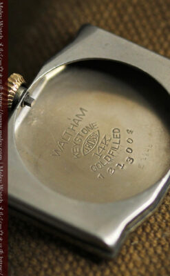 趣きある寂びの美しさ ウォルサムのアンティーク腕時計 【1930年頃】-W1531-19