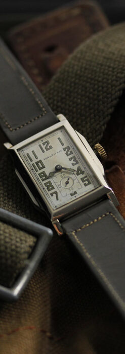 趣きある寂びの美しさ ウォルサムのアンティーク腕時計 【1930年頃】-W1531-2