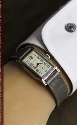 趣きある寂びの美しさ ウォルサムのアンティーク腕時計 【1930年頃】-W1531-24