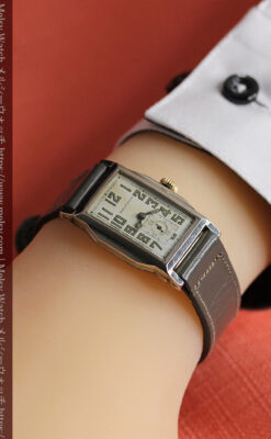 趣きある寂びの美しさ ウォルサムのアンティーク腕時計 【1930年頃】-W1531-26