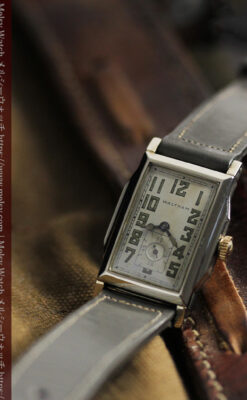 趣きある寂びの美しさ ウォルサムのアンティーク腕時計 【1930年頃】-W1531-5