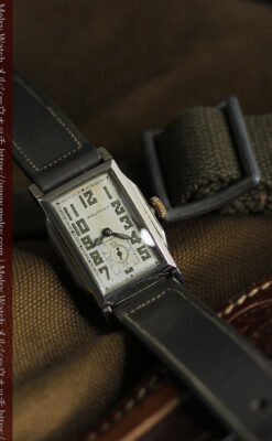 趣きある寂びの美しさ ウォルサムのアンティーク腕時計 【1930年頃】-W1531-8