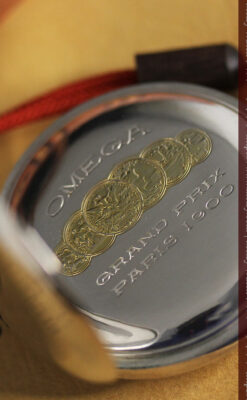 オメガの上品で雰囲気のある銀無垢アンティーク懐中時計 【1914年製】-P2303-16