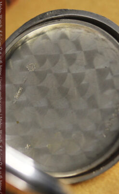 オメガの上品で雰囲気のある銀無垢アンティーク懐中時計 【1914年製】-P2303-17