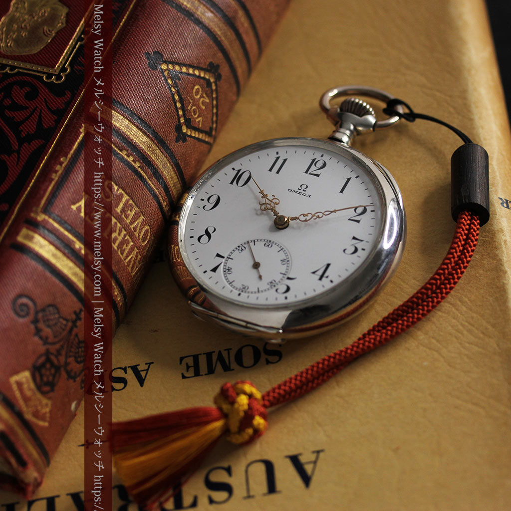 1882年 アンティーク オメガ 49mm 銀無垢 懐中時計 - 埼玉県の服 1882年 アンティーク オメガ 49mm 銀無垢 懐中時計 - 埼玉県の服
