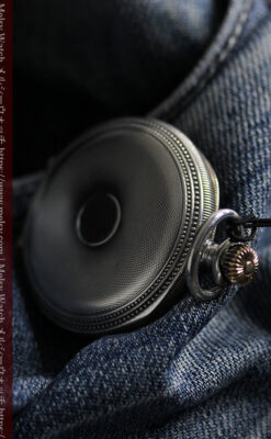 心地よいサイズの中型 ウォルサムの銀無垢時計 【1904年頃】-P2306-9