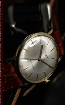 ベンソンの昭和レトロな金無垢アンティーク腕時計 【1969年頃】-W1532-4