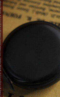 黒色に映える銀の紋章 オメガのアンティーク懐中時計 【1899年製】-P2308-21