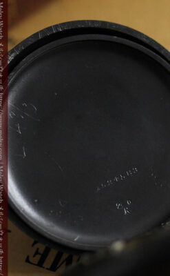 黒色に映える銀の紋章 オメガのアンティーク懐中時計 【1899年製】-P2308-22