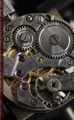 英国ベンソンの古風で愛らしいアンティーク腕時計 【1930年頃】-W1534-18