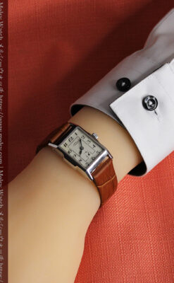 英国ベンソンの古風で愛らしいアンティーク腕時計 【1930年頃】-W1534-21