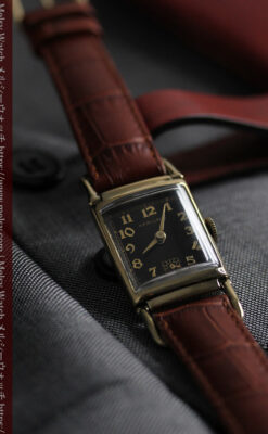 着け方を選んで楽しむ華麗なハミルトンのアンティーク腕時計 【1940年頃】-W1535-12