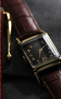 着け方を選んで楽しむ華麗なハミルトンのアンティーク腕時計 【1940年頃】-W1535-15