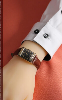 着け方を選んで楽しむ華麗なハミルトンのアンティーク腕時計 【1940年頃】-W1535-21