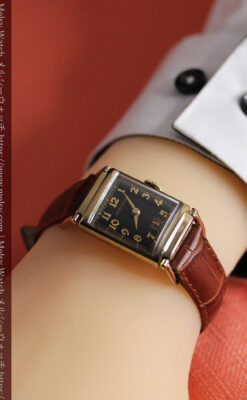 着け方を選んで楽しむ華麗なハミルトンのアンティーク腕時計 【1940年頃】-W1535-22