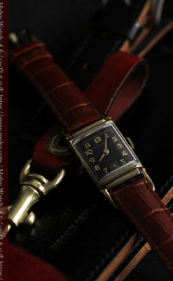 着け方を選んで楽しむ華麗なハミルトンのアンティーク腕時計 【1940年頃】-W1535-5