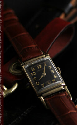 着け方を選んで楽しむ華麗なハミルトンのアンティーク腕時計 【1940年頃】-W1535-6