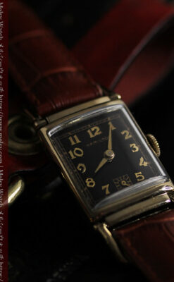 着け方を選んで楽しむ華麗なハミルトンのアンティーク腕時計 【1940年頃】-W1535-7