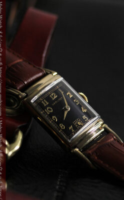 着け方を選んで楽しむ華麗なハミルトンのアンティーク腕時計 【1940年頃】-W1535-8