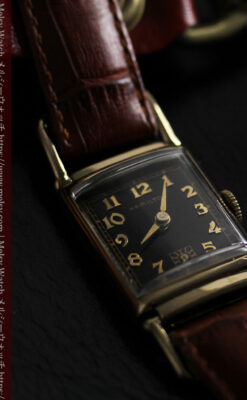 着け方を選んで楽しむ華麗なハミルトンのアンティーク腕時計 【1940年頃】-W1535-9