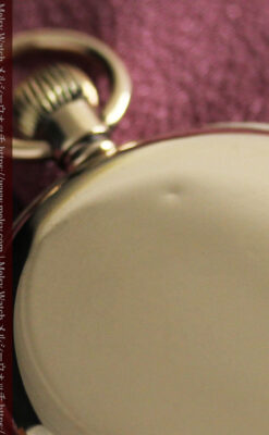 英国ベンソンの風格溢れる金無垢アンティーク懐中時計 【1931年頃】箱付き-P2310-25