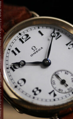 感動を呼ぶ オメガのアンティーク金無垢腕時計 【1932年製】-W1540-13