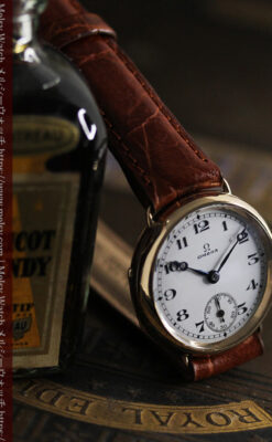 感動を呼ぶ オメガのアンティーク金無垢腕時計 【1932年製】-W1540-14