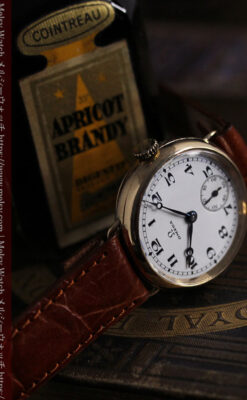 感動を呼ぶ オメガのアンティーク金無垢腕時計 【1932年製】-W1540-17