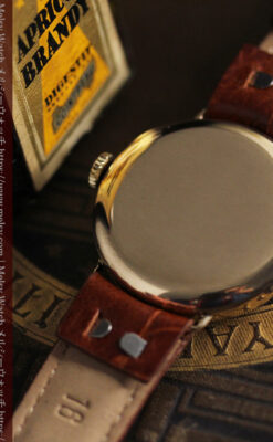 感動を呼ぶ オメガのアンティーク金無垢腕時計 【1932年製】-W1540-18